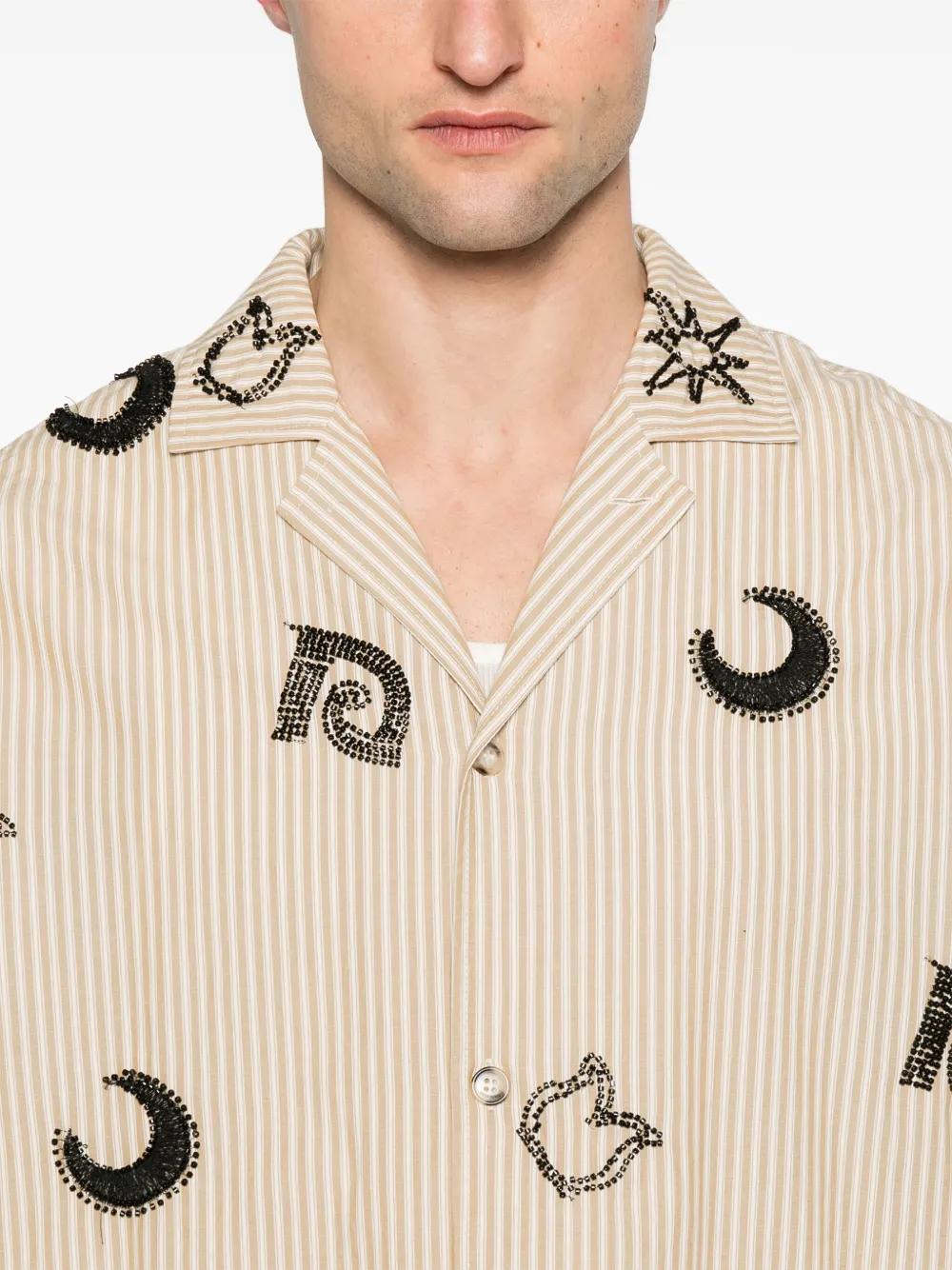Nanushka Haris Shirt In Neutral