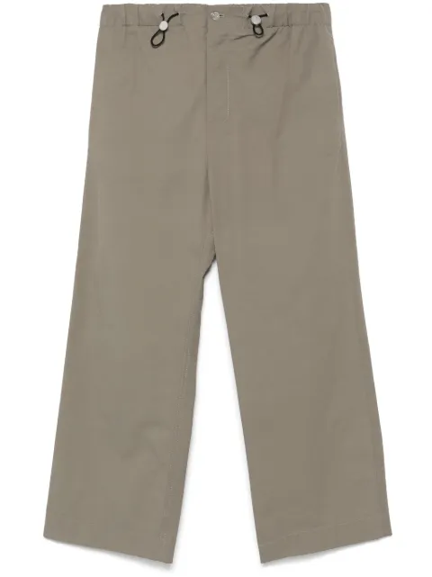 Nanushka pantalones con cordones en la pretina