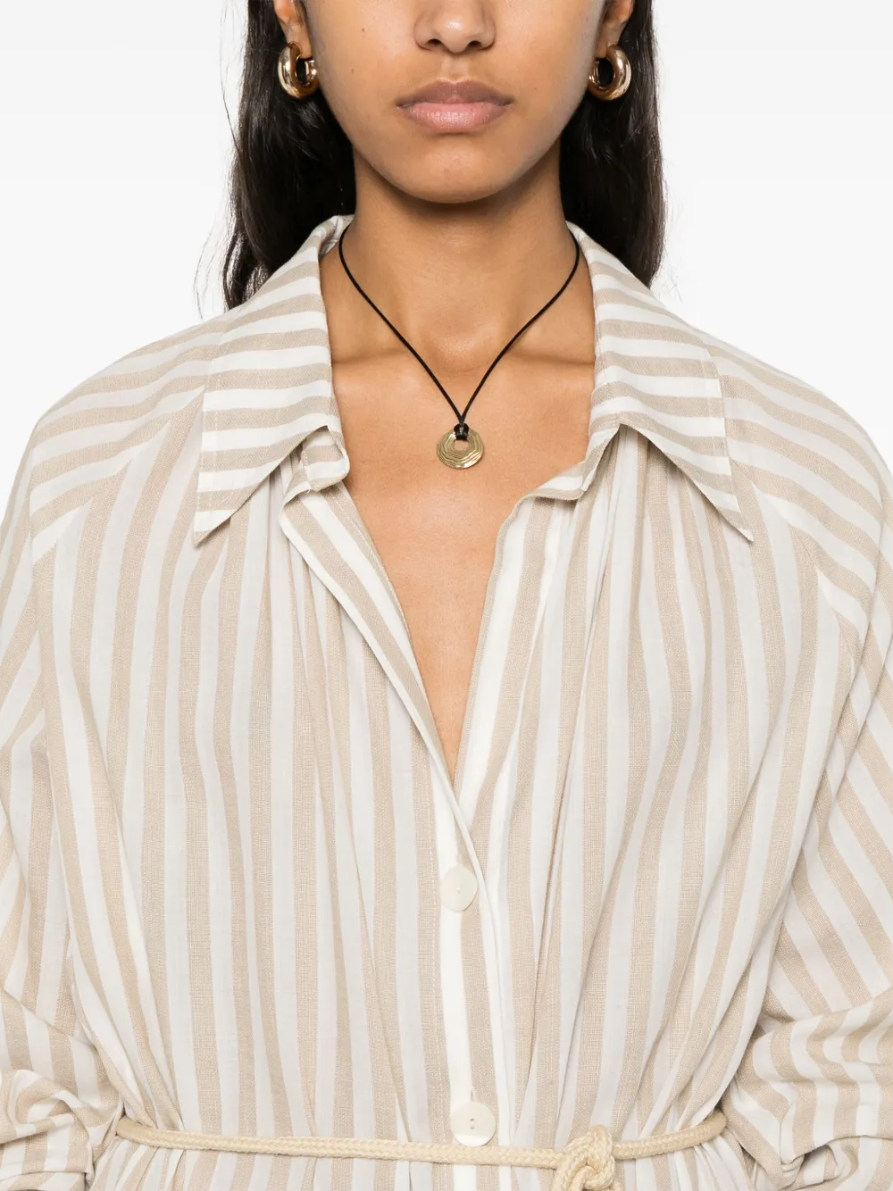 Nanushka Mini-jurk Beige