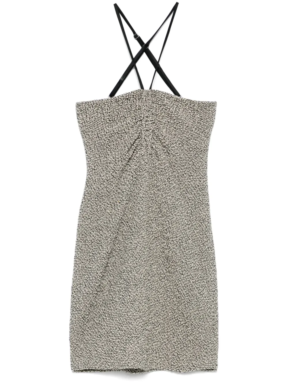 Nanushka Rois mini-jurk Zwart
