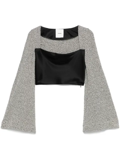 Nanushka top Tasula
