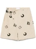 Nanushka Mikos shorts - Brown