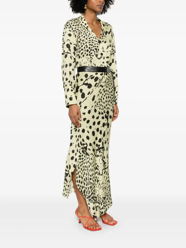 Nanushka Phile Maxi Skirt | Yellow | FARFETCH
