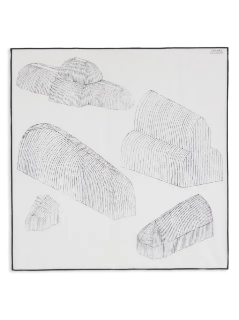 LEMAIRE Green Houses bandana