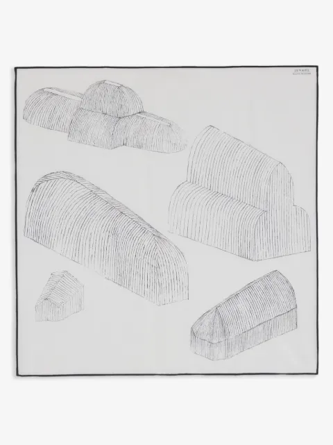LEMAIRE Green Houses bandana