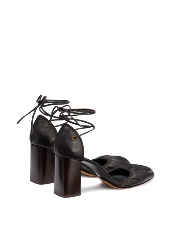 LEMAIRE Micro Ballerina 85mm パンプス | ブラウン | FARFETCH JP