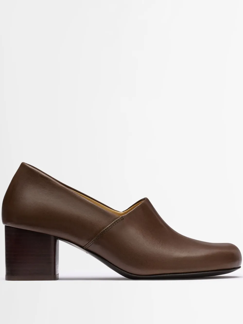 LEMAIRE 55mm Anatomic pumps Brown