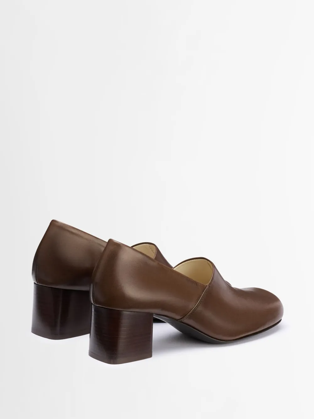 LEMAIRE 55mm Anatomic pumps Brown