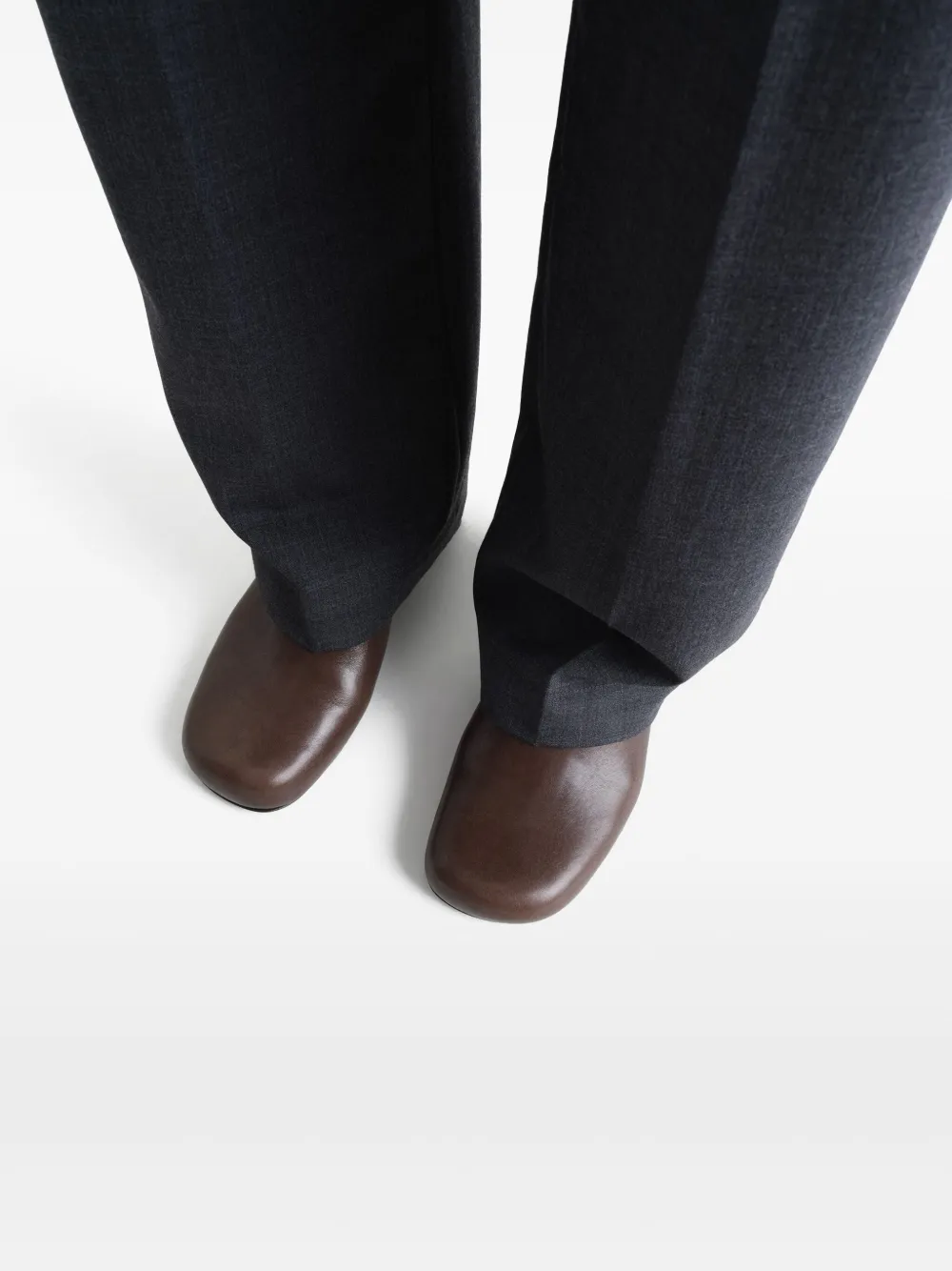 LEMAIRE 55mm Anatomic pumps Brown