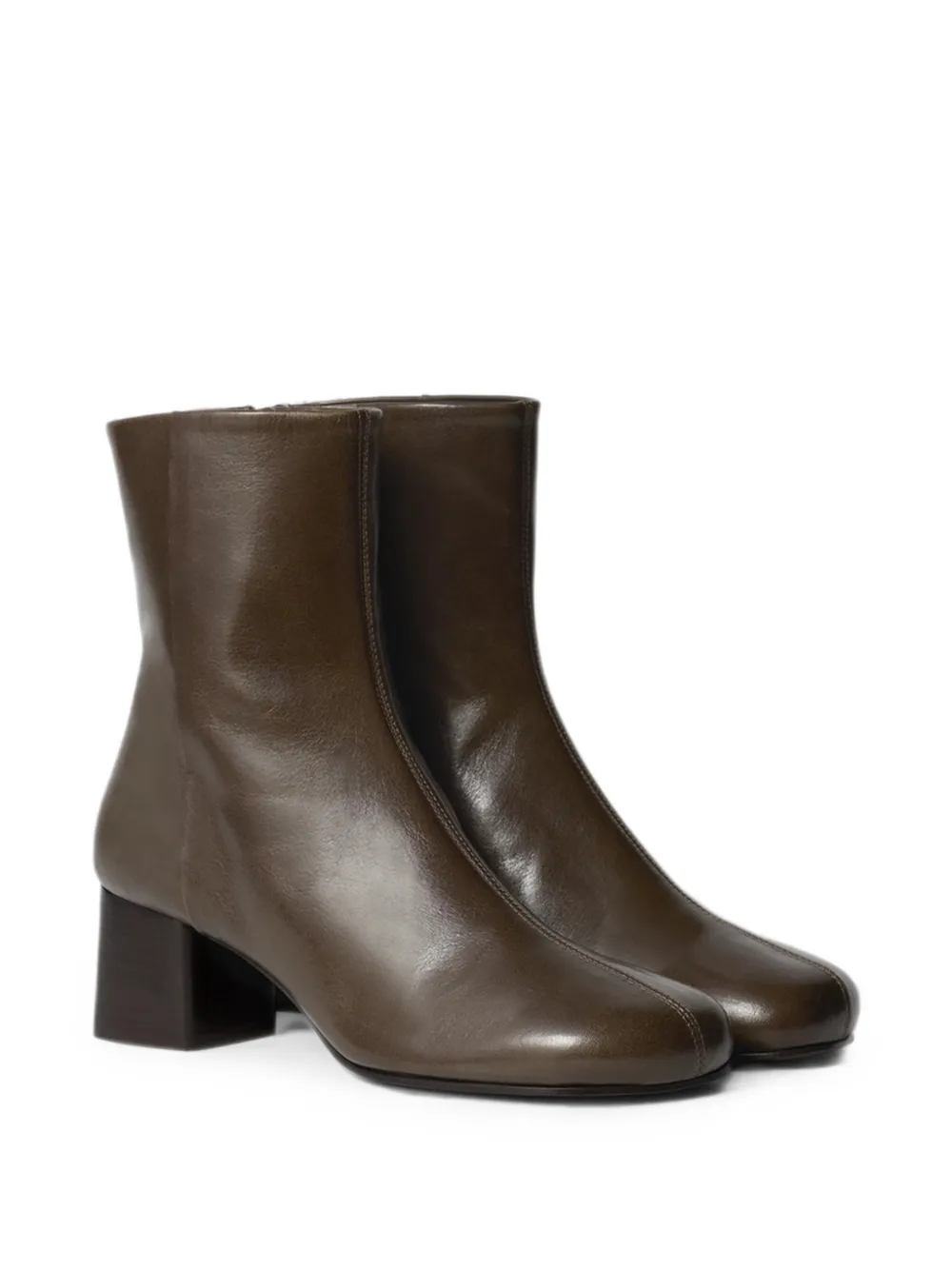 Lemaire Botas Anatomic Con Tacón De 55 Mm - Marrón 