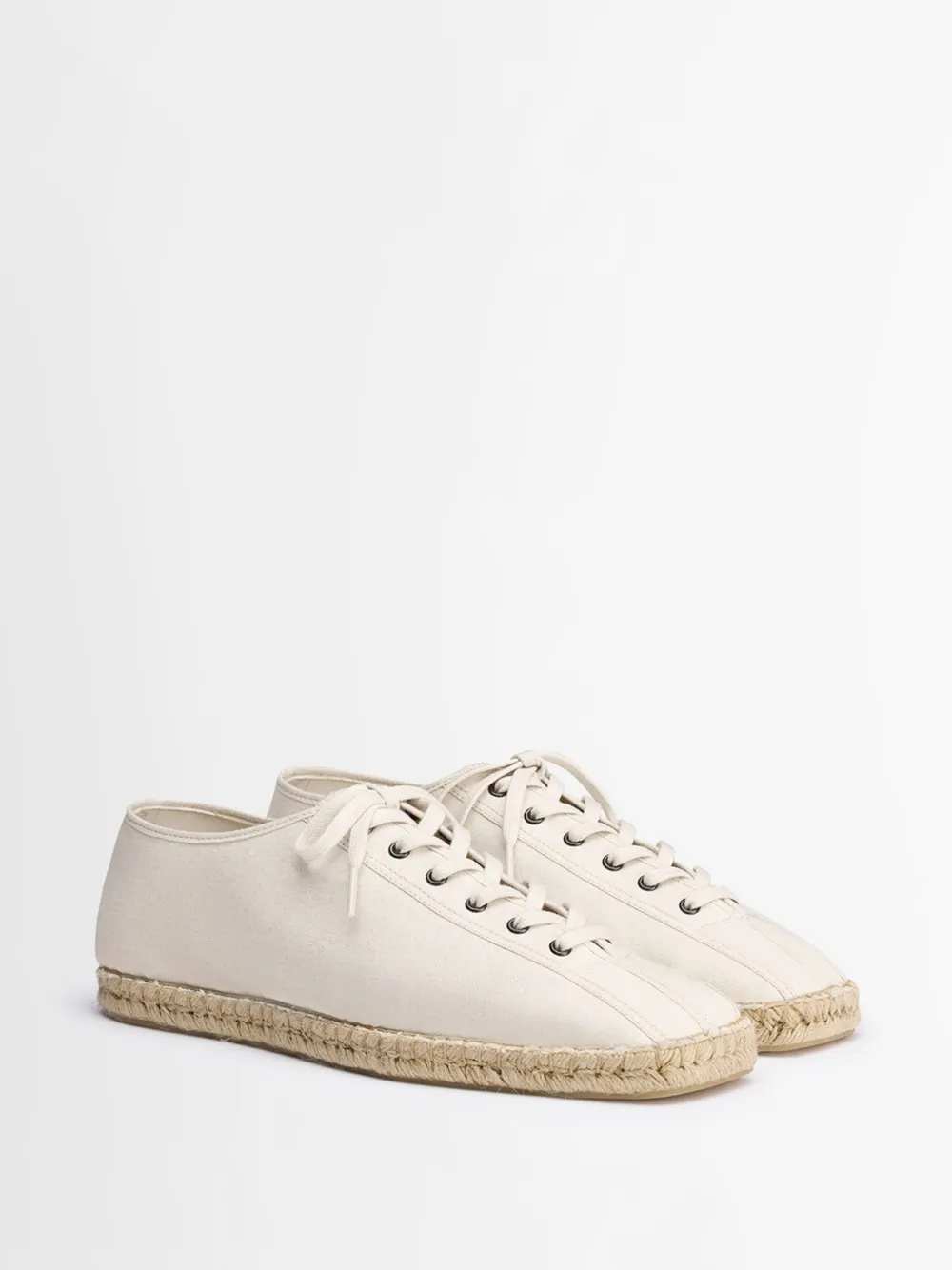 LEMAIRE Linioleum espadrilles White