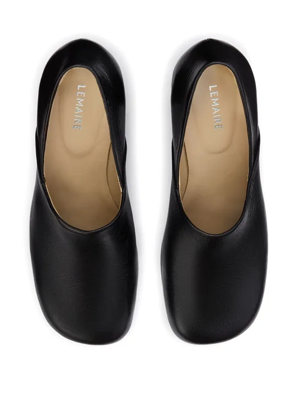 Lemaire Anatomic レザーブーツ 80mm LEMAIRE Anatomic leather ankle boots | NET-A-PORTER