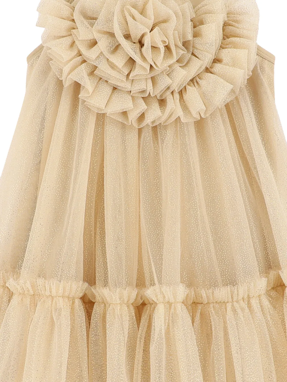 ANGEL'S FACE KIDS Goudkleurige tule jurk