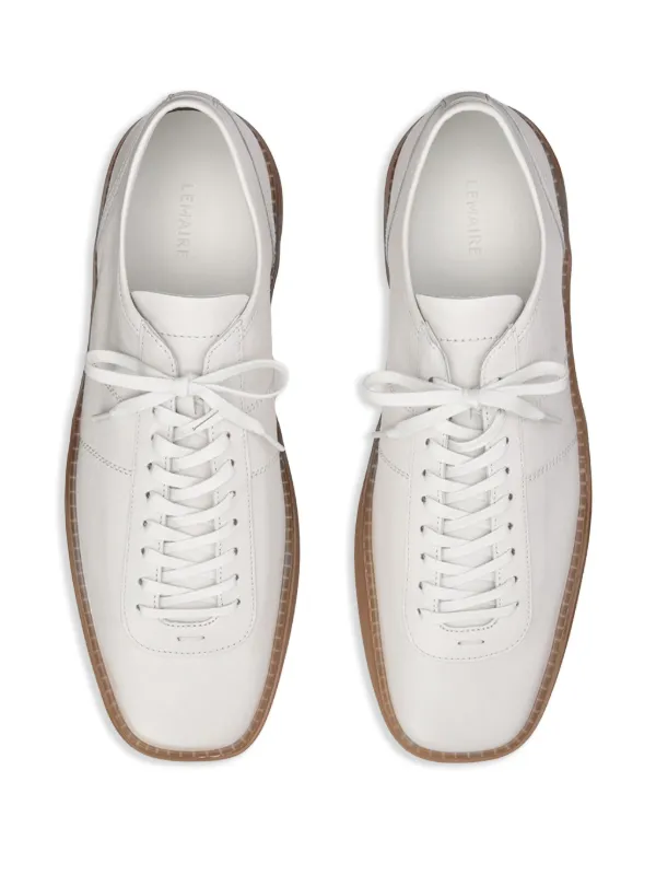 【関税込み】LEMAIRE オフホワイト Linoleum スニーカー LEMAIRE Linoleum スニーカー | ホワイト | FARFETCH JP