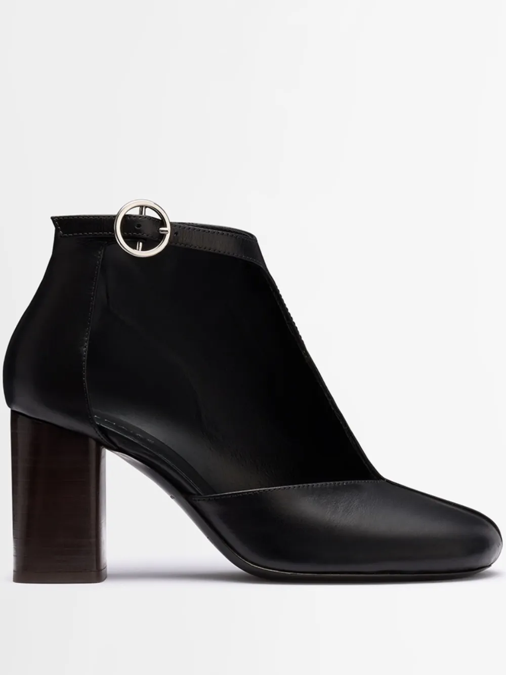 LEMAIRE 80mm Cut Out boots Black