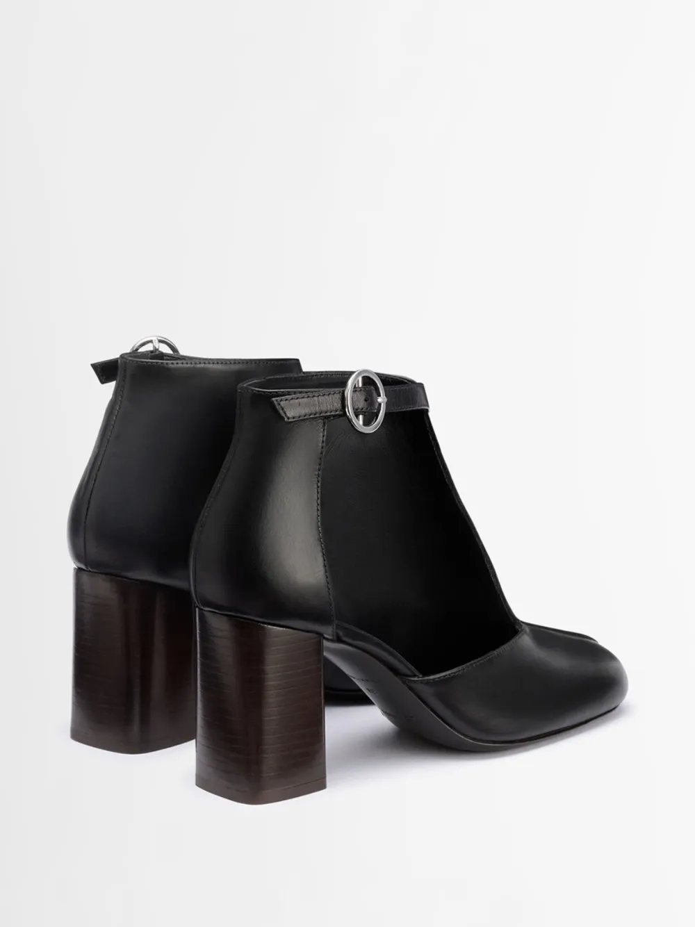 LEMAIRE 80mm Cut Out boots Black