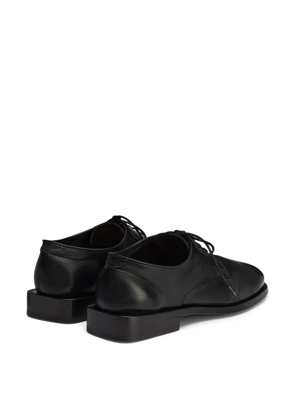 LEMAIRE anatomic lace-up shoes Black