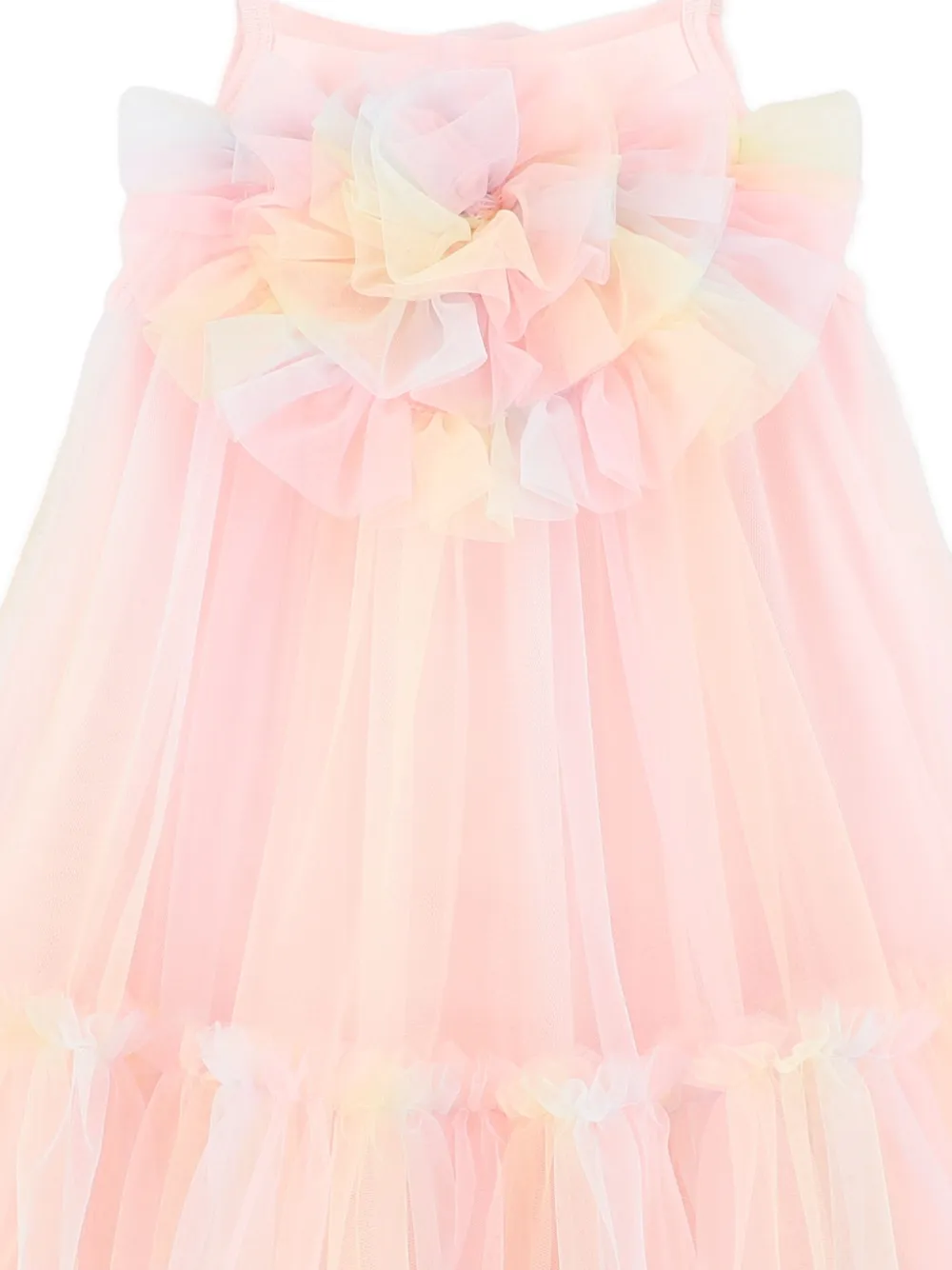 ANGEL'S FACE KIDS Tule jurk met regenboog - Roze