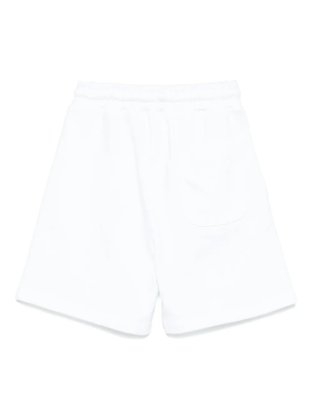 MSGM Kids Trainingsshorts met logoprint - Wit