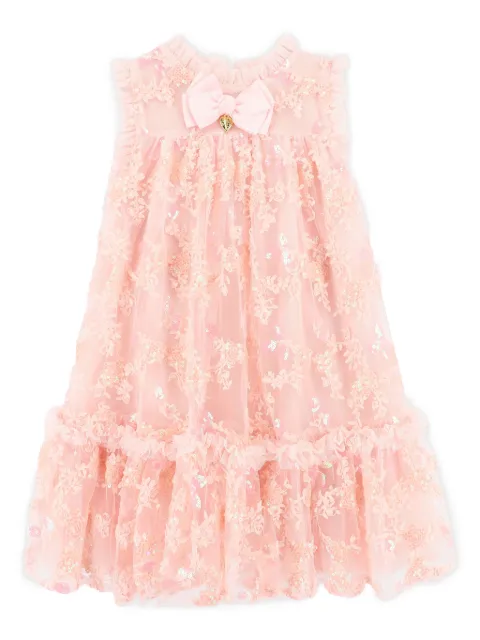 ANGEL'S FACE KIDS Sequin Flowers Tulle dress