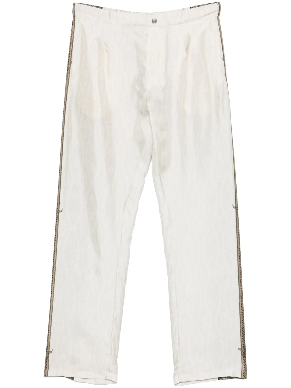 ETRO Zijden broek Beige