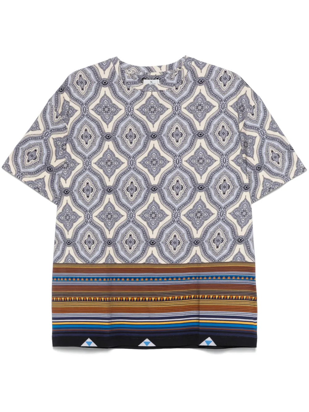 ETRO playera con motivo abstracto | azul | Image 1