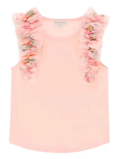 ANGEL'S FACE KIDS Ruffled Tulle top