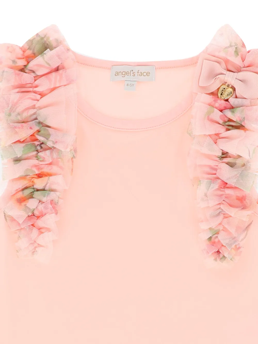 ANGEL'S FACE KIDS Tule top met ruches Roze