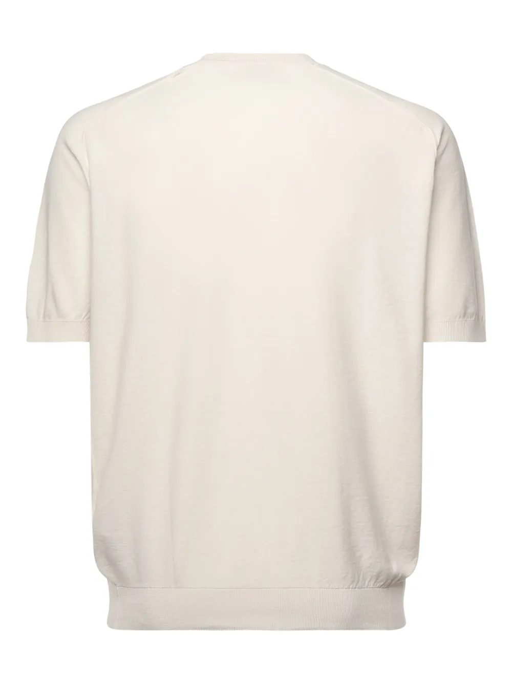 Eleventy fine-knit T-shirt - Beige