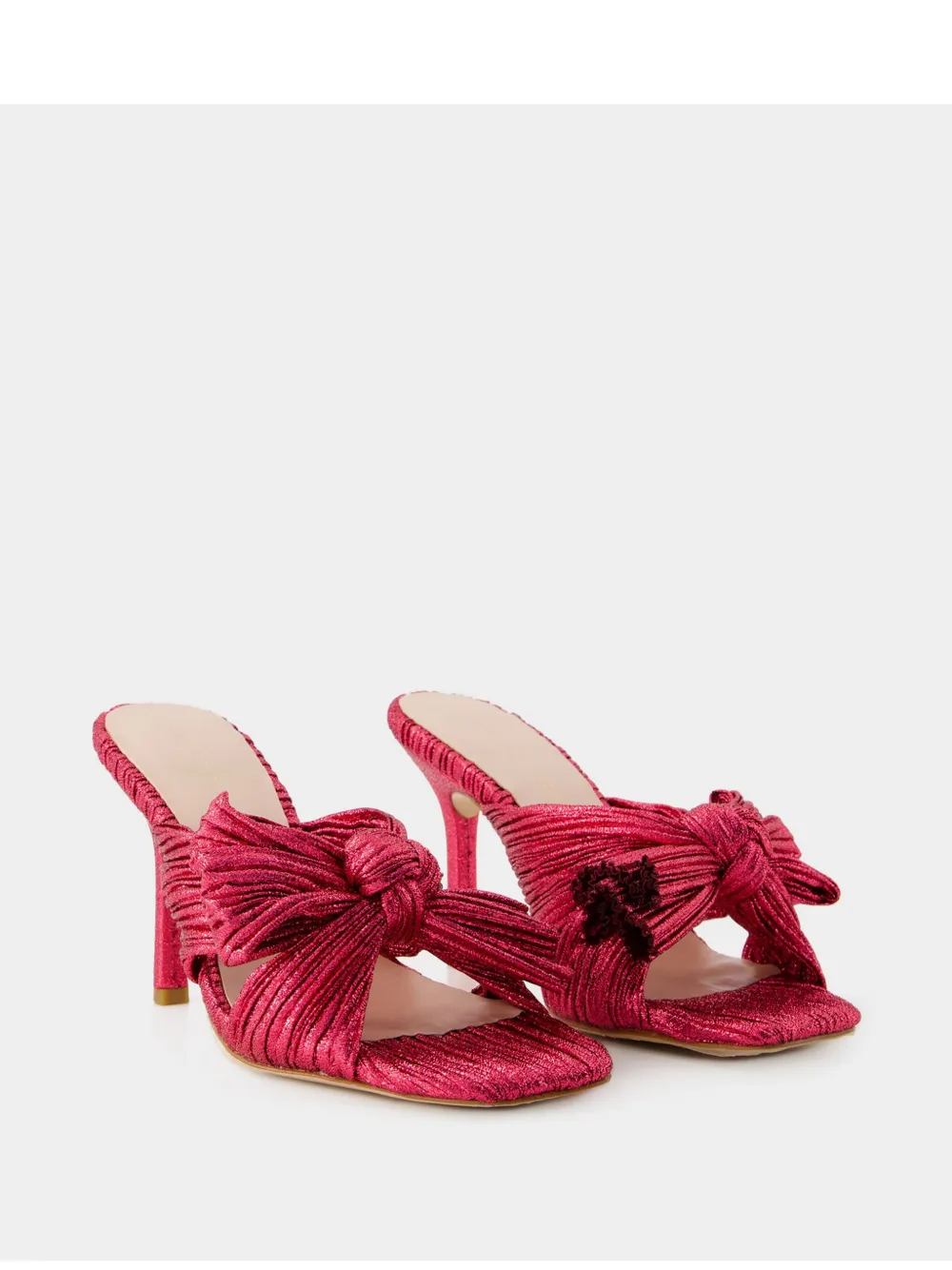 Loeffler Randall 55mm Claudia sandals - Roze