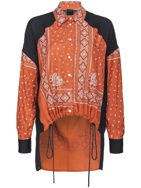 PINKO paisley-print shirt 