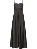 PINKO sleeveless maxi dress - Black