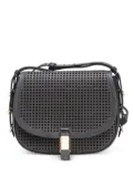 PINKO logo-buckle shoulder bag - Black