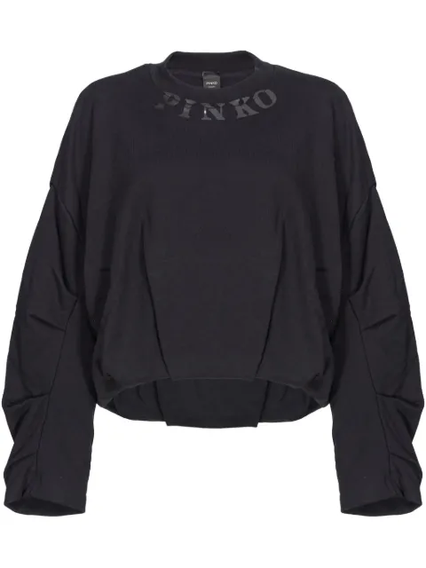 PINKO سويت شيرت بطبعة شعار الماركة