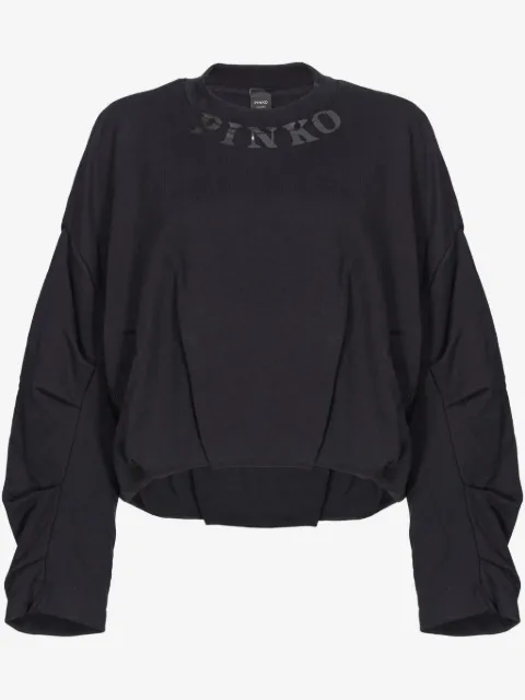 PINKO logo-print sweatshirt 