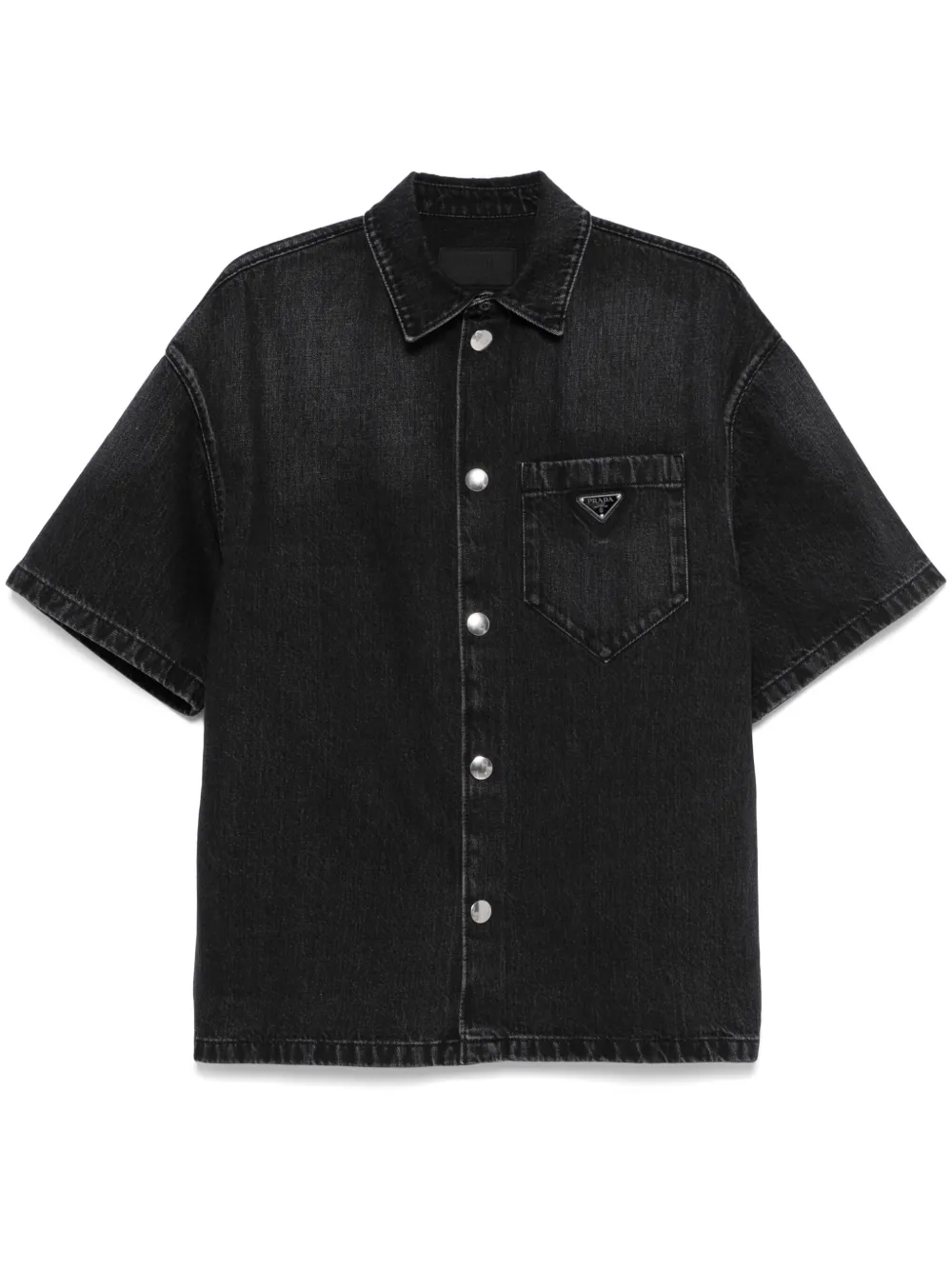 Prada Denim overhemd Zwart