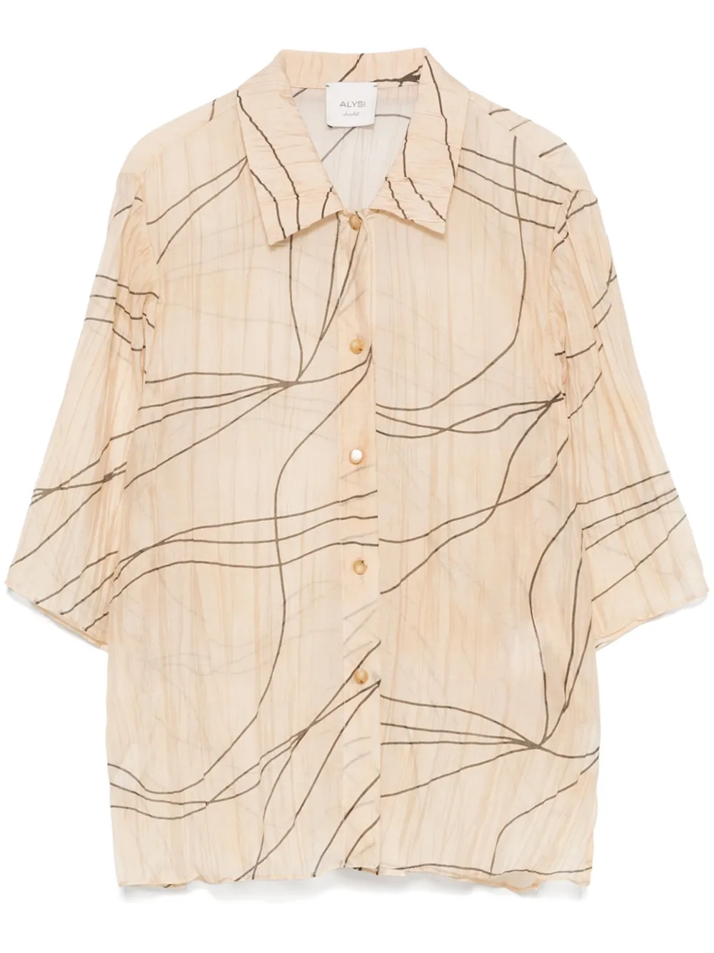 Alysi Mediterraneo shirt Beige