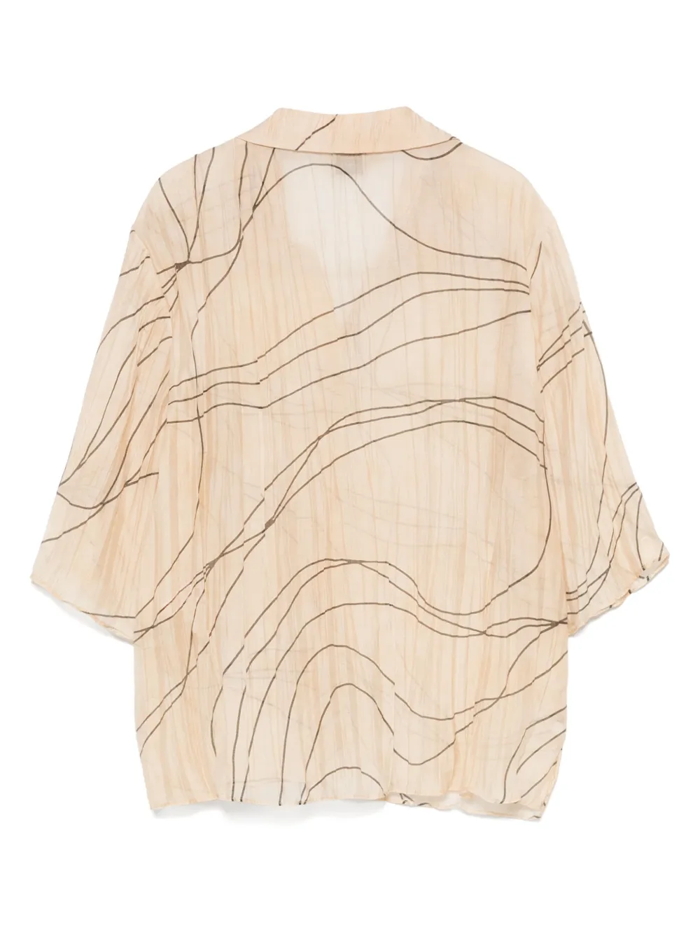 Alysi Mediterraneo shirt - Beige