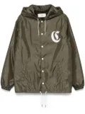 Céline Pre-Owned 2000 hooded coach jacket - Green