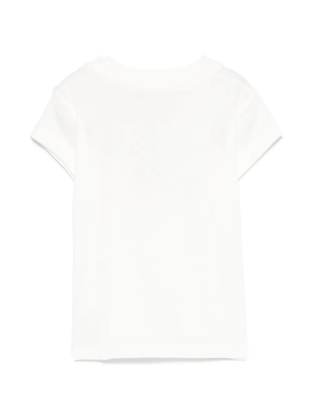 Bonpoint T-shirt met logoprint - Wit