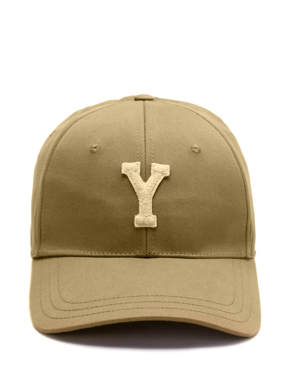 Saint Laurent Y varsity cap - Nude