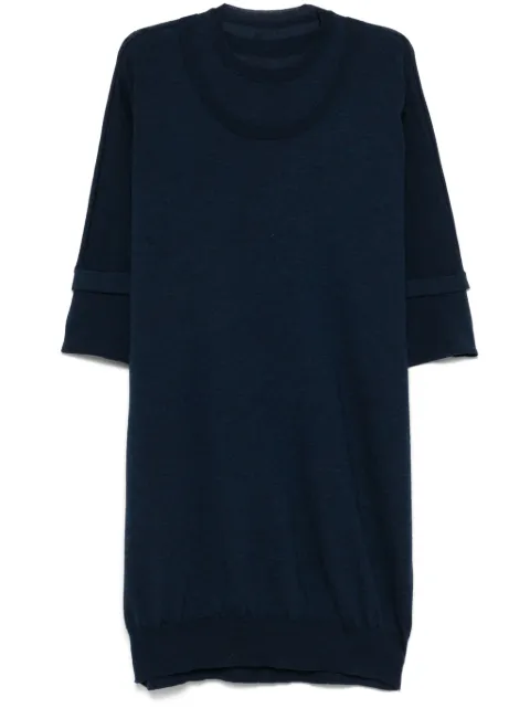 Maison Martin Margiela Pre-Owned 2010s layered midi dress