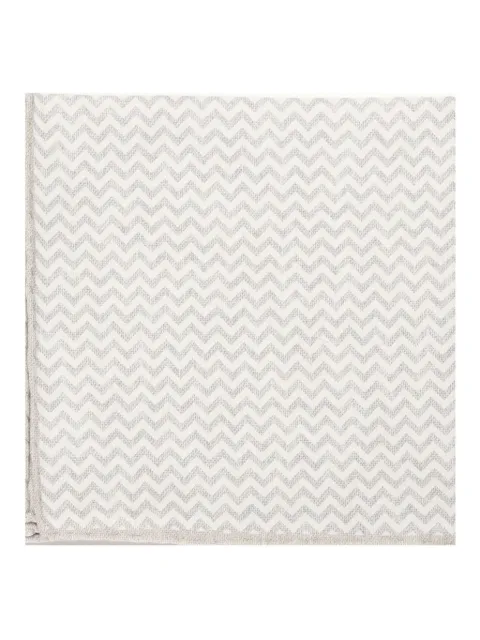 Eleventy zigzag-woven scarf