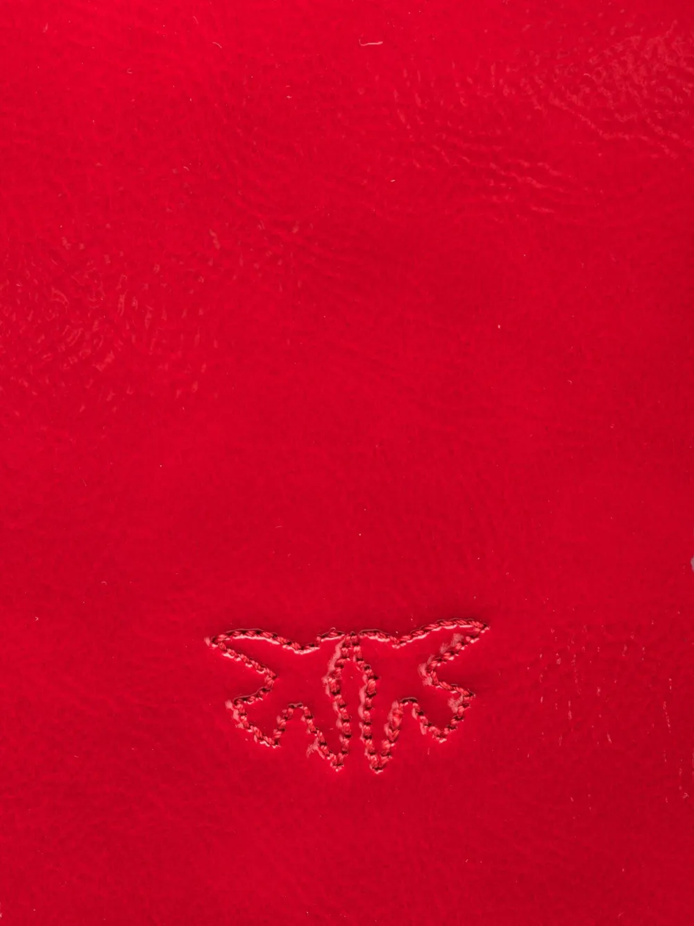 PINKO Love shopper Rood