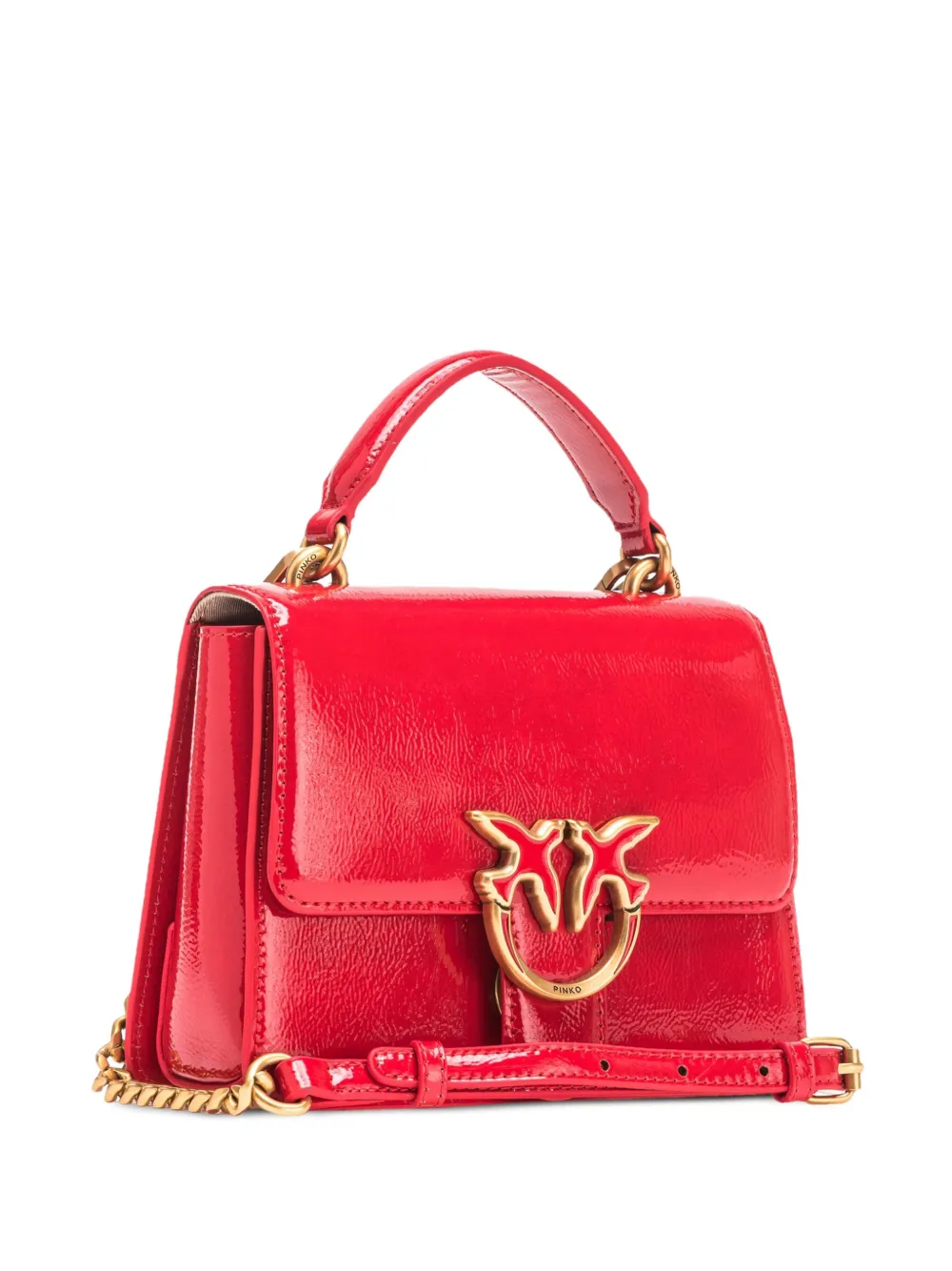 PINKO Love shopper Rood