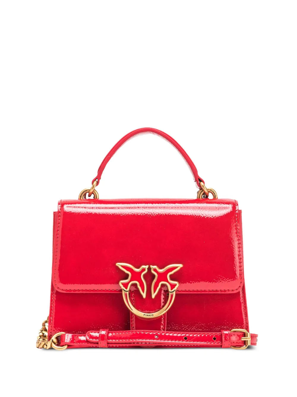 PINKO Love shopper Rood