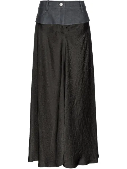 PINKO layered midi skirt 