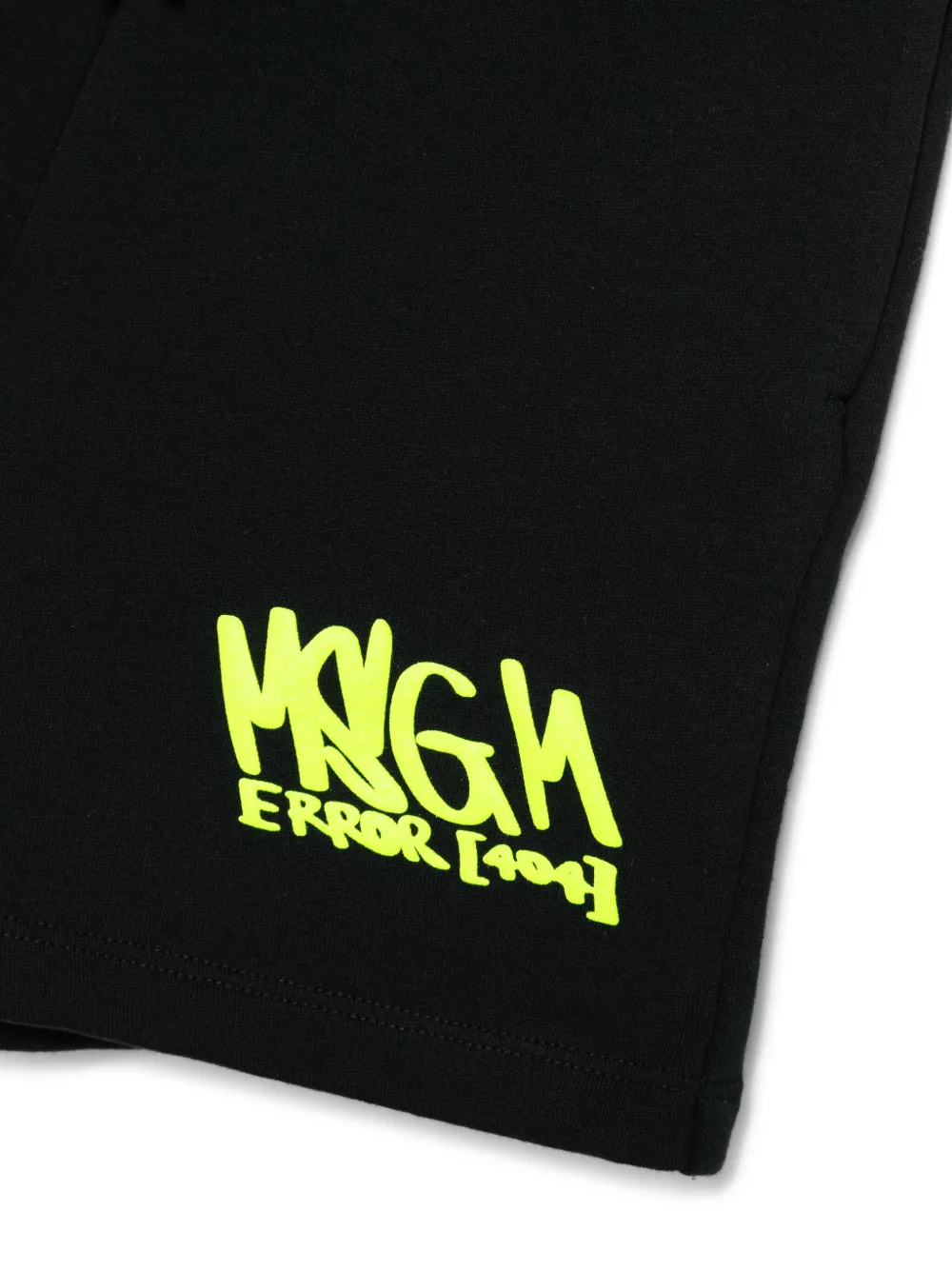MSGM Kids Trainingsbroek met logoplakkaat Zwart