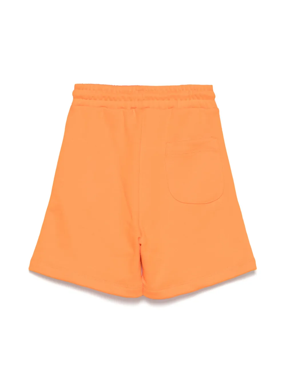 MSGM Kids Shorts met logoprint - Oranje