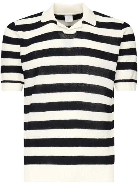 Eleventy striped polo shirt
